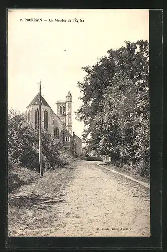 AK Pourrain, La Montée de l`Église