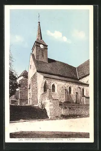 AK Saint-Martin-sur-Oreuse, L`Eglise