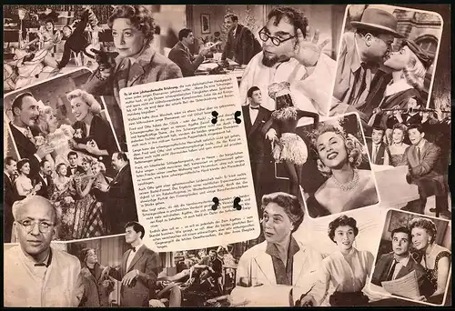 Filmprogramm DNF, Ich und meine Schwiegersöhne, Grethe Weiser, Walter Giller, Regie: Georg Jacoby