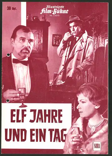 Filmprogramm IFB Nr. S 6575, Elf Jahre und ein Tag, Ruth Leuwerick, Bernhard Wicki, Regie: Gottfried Reinhardt