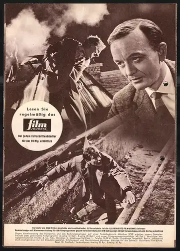 Filmprogramm IFB Nr. 4876, Menschen im Netz, Hansjörg Felmy, Johanna von Koczian, Regie: Franz Peter Wirth