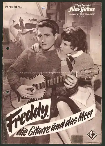 Filmprogramm IFB Nr. 4769, Freddy, die Gitarre und das Meer, Freddy Quinn, Corny Collins, Regie: Wolfgang Schleif