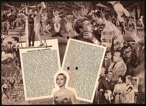 Filmprogramm DNF Nr. 3912, Rivalen der Manege, Claus Holm, Elma Karlowa, Regie: Harald Philipp
