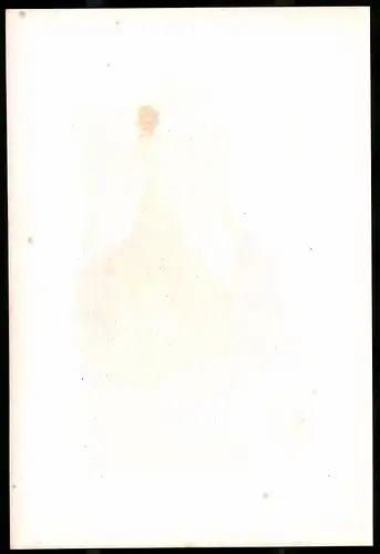 Lithographie König von Sachen Friedrich August, Lithographie um 1835 aus Saxonia, 28 x 19cm