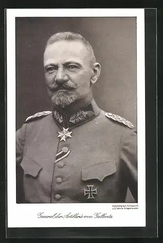 AK General der Artillerie Gallwitz in Uniform