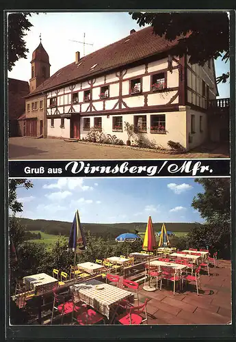 AK Virnsberg /Mfr., Gasthof Zum Kreuz