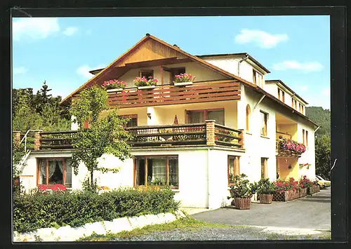 AK Wallenfels i. Frankenwald, Hotel-Pension Johanna, Am Allerswald 5 b