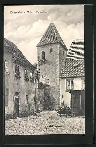 AK Ochsenfurt a. Main, Pulverturm