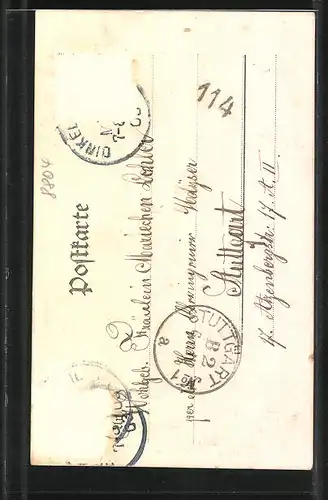 AK Dinkelsbühl, Hotel Deutsches Haus