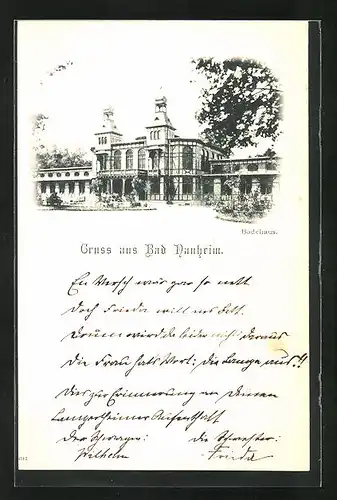 AK Bad Nauheim, Badehaus