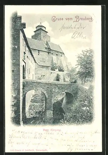 AK Breuberg, Burg Eingang