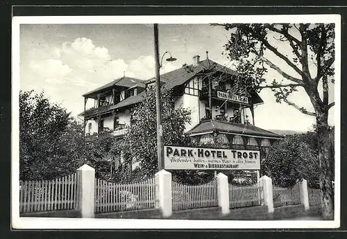 AK Bad-Salzig am Rhein, Park-Hotel Trost