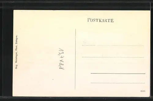 AK Michelbach, Ortsansicht mit Schule