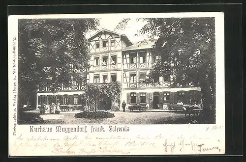 AK Muggendorf /Fränk. Schweiz, Kurhaus Muggendorf