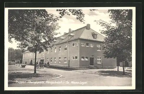 AK Königsbrück i /Sa., Truppen-Übungsplatz, Neues Lager