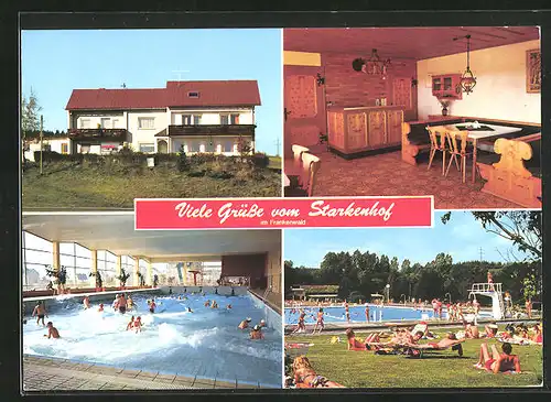 AK Schauenstein, Hotel-Pension Starkenhof, Volkmannsgrün 45