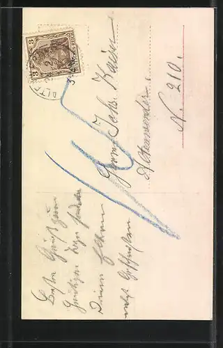 AK Prinz Ernst August mit seiner Braut Victoria Louise Herzogin von Braunschweig