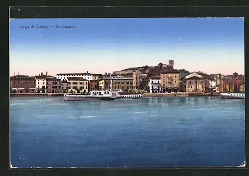 AK Desenzano / Lago di Garda, Ortsansicht bei Dämmerung