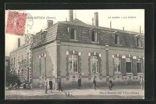 AK St. Sauveur, La Mairie, Les Ecoles