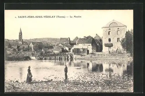 AK St. Pére sous Vézelay, Le Moulin