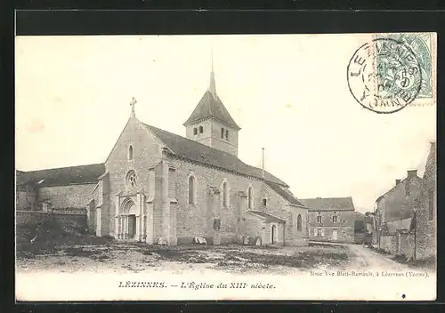 AK Lézinnes, L`Èglise du XIII siécle