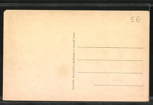 AK Bléneau, Rue du Lieutenant-Travers