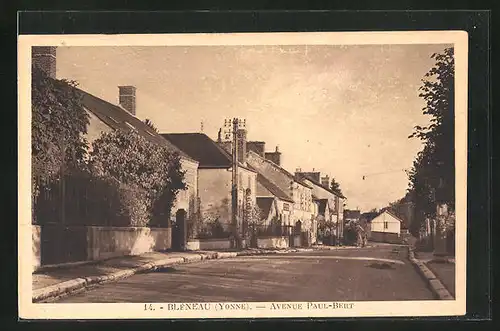 AK Bléneau, Avenue Paul-Bert