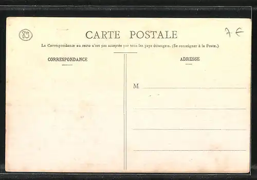 AK Bléneau, Rue du Chateau