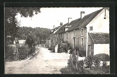 AK Bessy-sur-Cure, Vers la Rivière, Pension de famille Chez Pierre