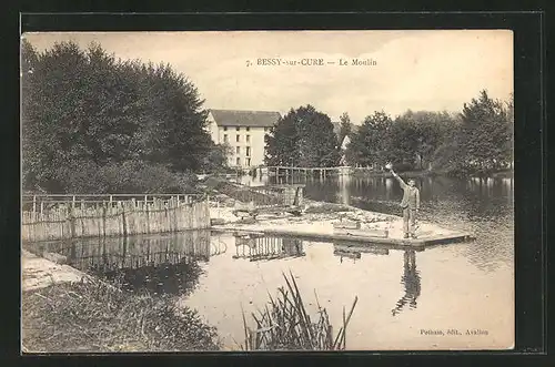 AK Bessy-sur-Cure, Le Moulin