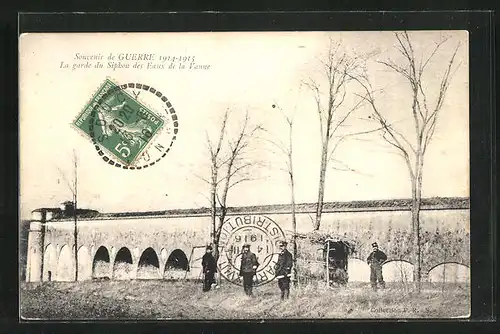 AK Soucy, La garde du Siphon des Eaux de la Vanne