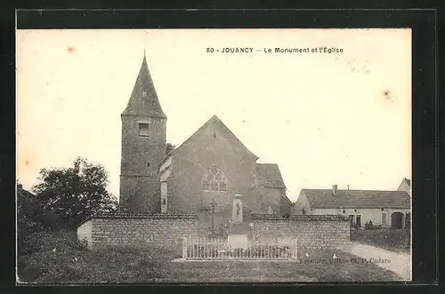 AK Jouancy, Le Monument et l`Eglise