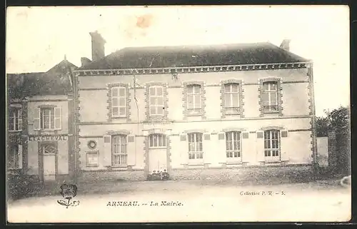 AK Armeau, La Mairie