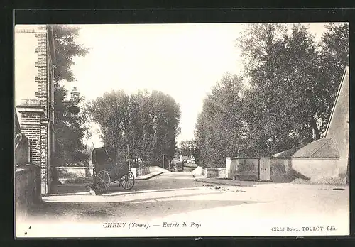 AK Cheny, Entrée du Pays