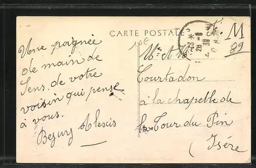 AK Saint-Denis-les-Sens, L`Eglise