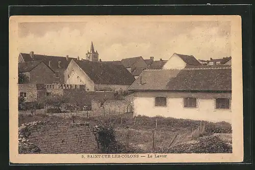 AK Saint-Cyr-les-Colons, Le Lavoir