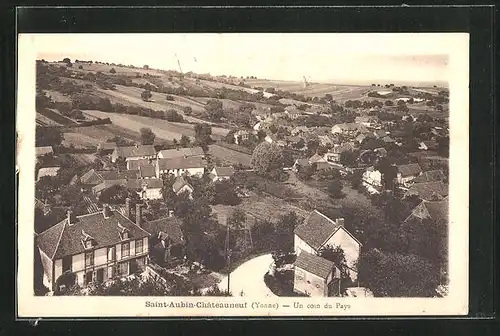 AK Saint-Aubin-Chateauneuf, Un coin du Pays