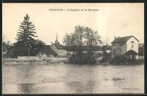 AK Champs, L`Eglise et le Moulin