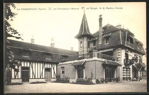 AK Thorigny-sur-Oreuse, La Pommeraie