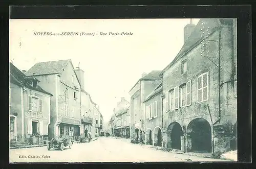 AK Noyers-sur-Serein, Rue Porte-Peinte