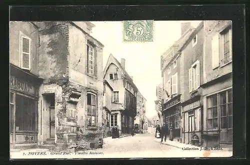 AK Noyers, Grand`Rue - Vieilles Maisons