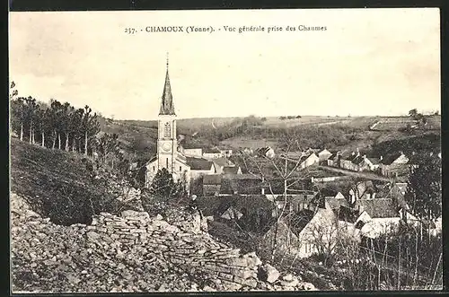 AK Chamoux, Vue gènèrale prise des Chaumes