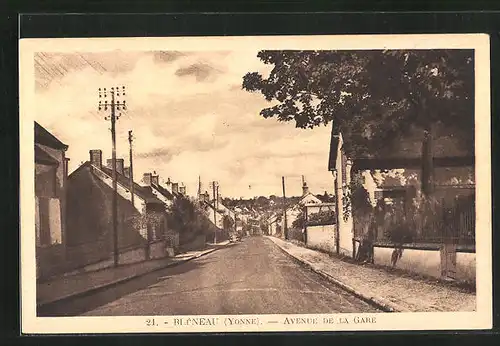 AK Blèneau, Avenue de la Gare