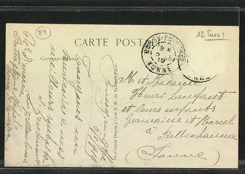 AK Bussy-en-Othe, Vue Gènèrale