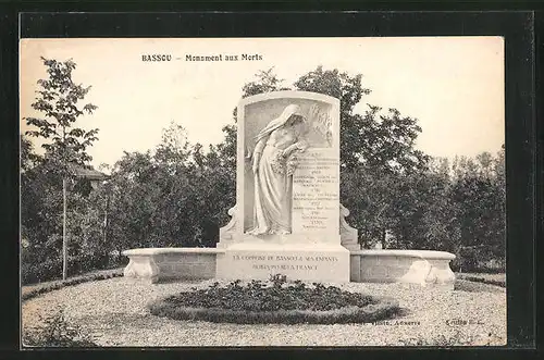 AK Bassou, Monument aux Morts