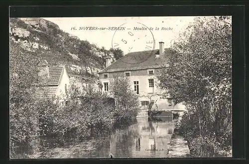 AK Noyers-sur-Serein, Moulin de la Roche
