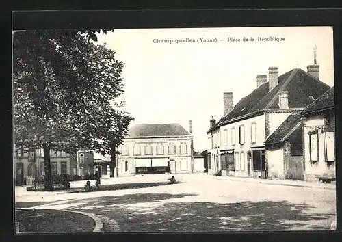 AK Champignelles, Place de la Republique