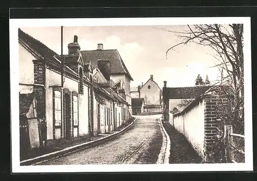 AK Champignelles, Rue de la Fontaine