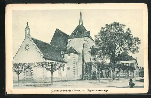 AK Champignelles, L`Èglise Moyon-Age