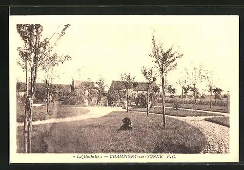 AK Champigny-sur-Yonne, La Huchette